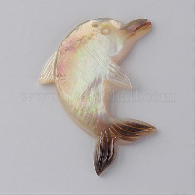 Pendientes de concha de mar&nbsp;SSHEL-Q297-63-1
