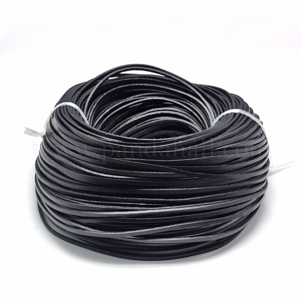 Wholesale Flat Leather Cords - Pandahall.com