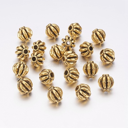Perles en alliage de style tibétain X-GLF0081Y-1
