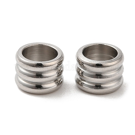 304 perline europei in acciaio inox STAS-H214-04P-1