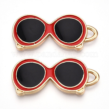 Pendentifs d'émail en alliage ENAM-T022-19D-1