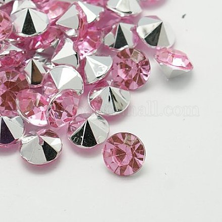Cabuchones de diamante de imitación de acrílico de Taiwan imitación GACR-A003-7mm-03-1