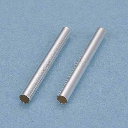 Abalorios de tubo de latón KK-Y003-73I-S-1