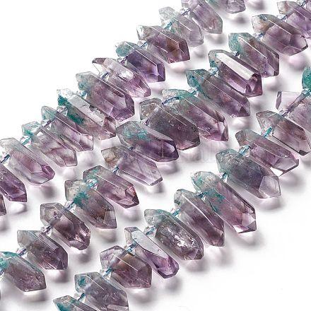 Natural Amethyst Beads Strands G-F719-03-1