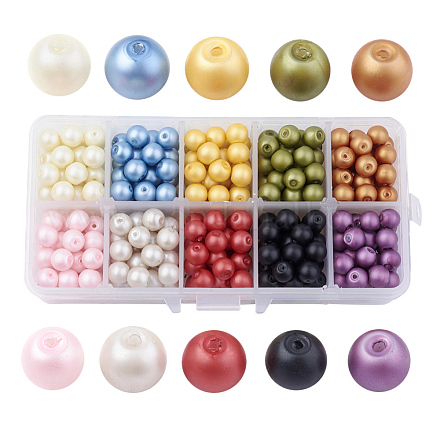 Mat cuisson boules de perles de verre peintes DGLA-JP0001-01-1