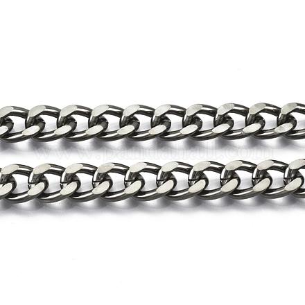 Unwelded Aluminum Curb Chains CHA-S001-117A-1