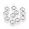 Tarnish Resistant 304 Stainless Steel Open Jump Rings, Stainless Steel Color, 9x1.5mm, Inner Diameter: 6mm, 700pcs/bag