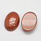 Synthetic Goldstone Cabochons, Oval, 25x18x7~10mm.