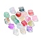 Baking Painted Transparent Glass Beads, Gradient Color, Lion, Mixed Color, 11.5x11x9.5mm, Hole: 1.2mm
