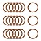Brass Linking Rings, Red Copper, 10x1mm