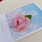 Handmade Wool Felt Woven Costume Accessories, Rose, Pink, 40x40mm