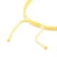 Bracelet de perles tressées mauvais œil au chalumeau BJEW-JB07857-02-4