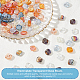 Arricraft 120 pezzo di perle di vetro cristallo color placcato ab con fori EGLA-AR0001-17B-4