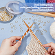 100 pz. marcatore punto di bloccaggio in ottone&nbsp;FIND-HS0002-20G-4