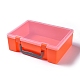 Cajas de almacenamiento portátiles de plástico multiusos OBOX-E022-01-3