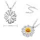 SHEGRACE Fashion Rhodium Plated 925 Sterling Silver Pendant Necklace JN123A-2