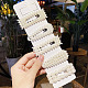 Haarspangen-Sets aus Alligator-Perlenimitat aus Kunststoff OHAR-PW0007-05C-1