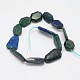 Faceted Nuggets Natural Lapis Lazuli Bead Strands G-M239-20-2