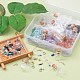 Kits de fabrication de boucles d'oreilles pendentif bouteille de souhaits diy DIY-FS0002-26-5