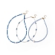 Ensemble de colliers en perles de coquillage et de graines de verre pour femmes NJEW-JN03949-1