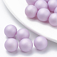 Eco-Friendly Plastic Imitation Pearl Beads X-MACR-S277-8mm-B-2