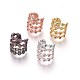 Cubic Zirconia Cuff Earrings EJEW-P180-01-1