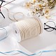 Cotton String Threads for Jewelry Making OCOR-WH0032-42B-9