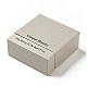 Картонные бумажные подарочные коробки для ювелирных изделий OBOX-G016-B02-4
