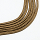 7つのインナーコアポリエステル＆スパンデックスコードロープ  ソリッドカラー  ロープブレスレット作りに  シエナ  4~5mm  約109.36ヤード（100m）/バンドル  420~500グラム/バンドル RCP-R006-215-2