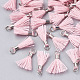 Polycotton(Polyester Cotton) Tassel Pendant Decorations FIND-S275-27P-2