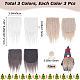 Costume da barba da gnomo in lana artificiale barba DIY-WH0188-94B-2
