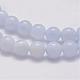 Brins de perles d'agate bleu clair naturel G-G970-38-12mm-3