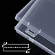 Portable Polypropylene(PP) Mouth Covers Storage Box CON-WH0073-08-4