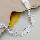 Mode laiton pantoufle lien bracelets pour les femmes BJEW-BB12526-4