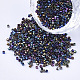 Electroplate Cylinder Seed Beads SEED-Q036-02A-B02-1