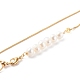 Adjustable Brass Lariat Necklaces NJEW-JN03446-02-3