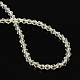 Chapelets de perles en verre transparent EGLA-R094-4mm-14-2