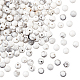 OLYCRAFT 164 Pcs Natural Howlite Beads White 4mm Round Gemstone Loose Energy Stone Healing Beads Spacer Beads for Bracelet Necklace Jewelry Making and DIY Craft TURQ-OC0001-02A-1
