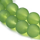 Chapelets de perles en verre transparent X-GLAA-S031-10mm-34-3