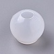 シリコンモールド  レジン型  UVレジン用  エポキシ樹脂ジュエリー作り  球と立方体  ホワイト  8個/セット DIY-X0293-03-2
