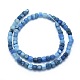 Dyed Natural Weathered Agate Beads Strands G-F583-11-3