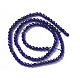Filo di Perle lapis lazuli naturali  G-F596-49-2