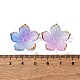 Transparentes bouchons acrylique de perles&nbsp;TACR-P011-03E-3