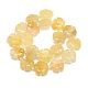 Hilo de abalorios de piedras preciosas naturales mezclados de flor G-L173-20mm-M-3