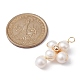 Califique los colgantes de perlas naturales de agua dulce PALLOY-JF02225-2