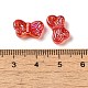 Placage uv perles acryliques transparentes&nbsp;OACR-G036-14C-3