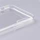 透明なDIYブランクシリコンスマートフォンケース  iphonex (5.8 インチ) に適合  電話ケースを注ぐDIYエポキシ樹脂用  ホワイト  14.5x7x0.9cm MOBA-F007-13-5