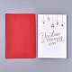 Juego de sobres y tarjetas de felicitación navideñas emergentes 3d DIY-I029-05B-1