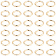 6 Beutel offene Messing-Binderinge&nbsp;KK-BBC0027-73-7