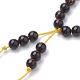 4-Loop Wrap Style Buddhist Jewelry BJEW-S131-03-2